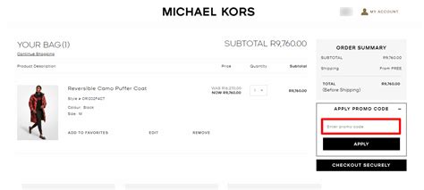 michael kors promo codes 2023|michael kors first order promo code.